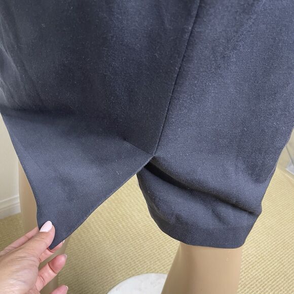 Ted Baker Midi Dress Size 1 Small Twisted Neck Colorblock Pencil Party Cocktail - Picture 6 of 9